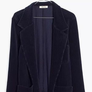 Texture & Thread Velour Corduroy Blazer
